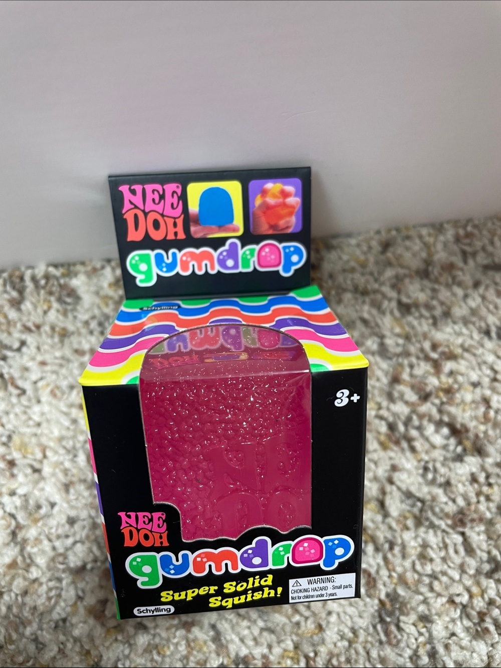 Pink Needoh gumdrop